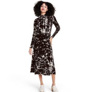 Rachel Comey x Target marble print long sleeve dress